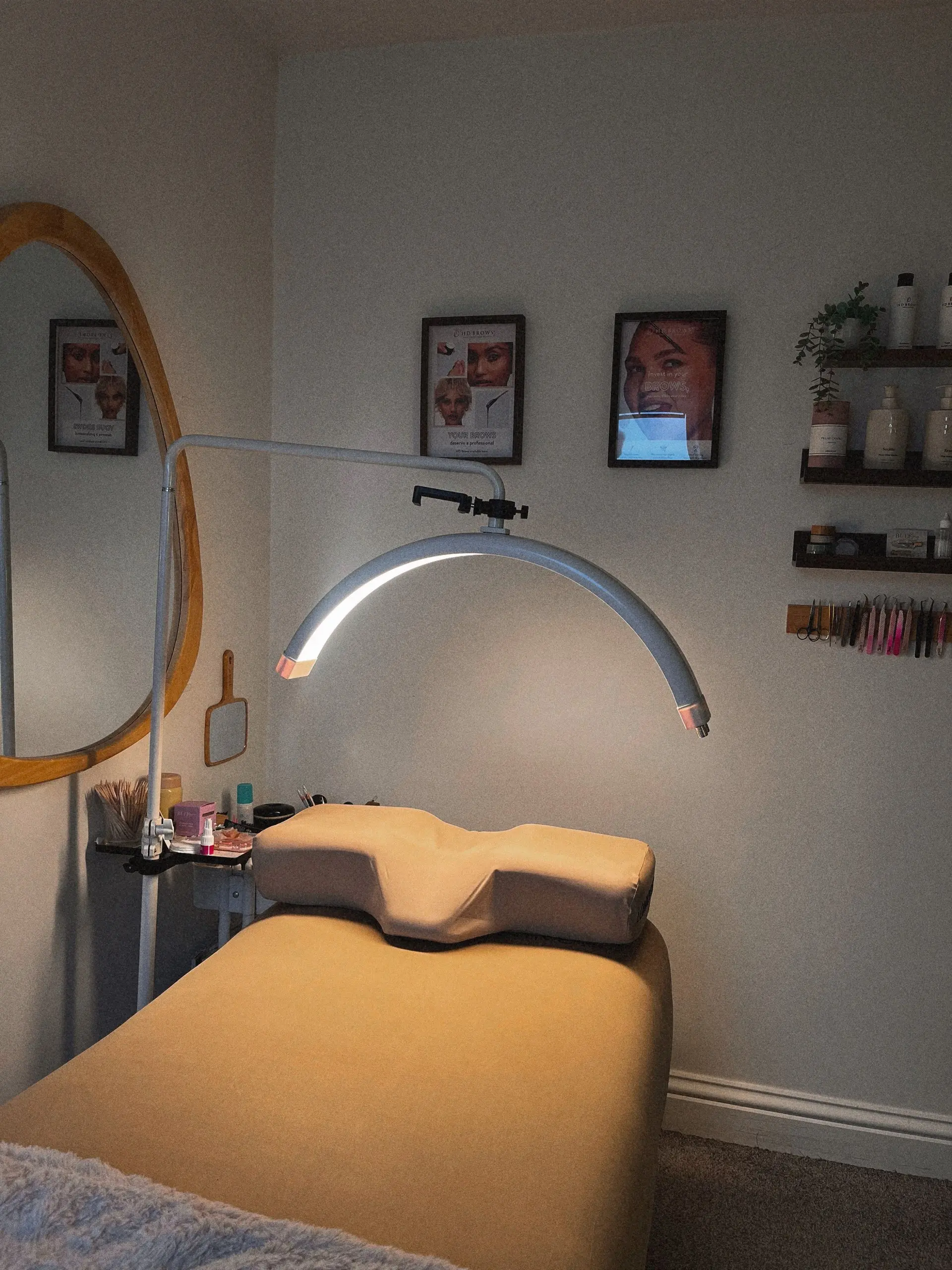Full view of the treatment room